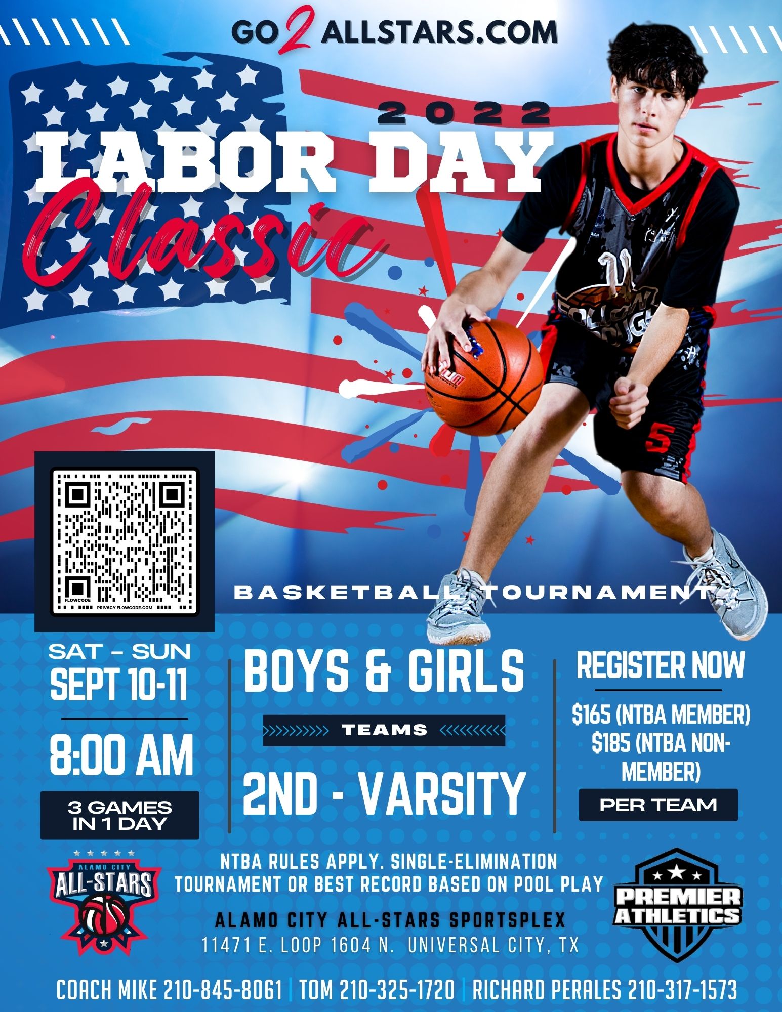 Labor Day Classic Sep 10th 11th 2022 Alamo City AllStars