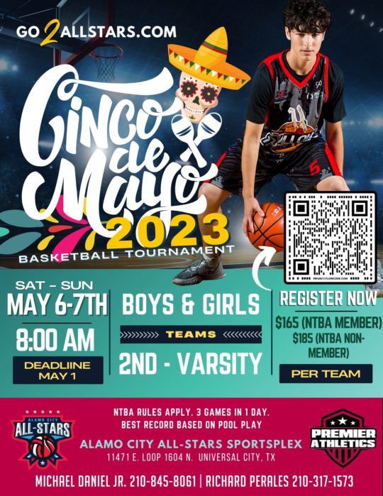 Cinco De Mayo Classic May 6th7th, 2023 Alamo City AllStars